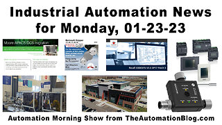 Siemens, Festo, AI, Banner, SMC, Codesys, Rockwell & more news today on the Automation Morning Show