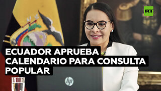 Consejo Electoral de Ecuador aprueba calendario para consulta popular y referéndum de Noboa