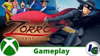 Zorro The Chronicles Gameplay on Xbox