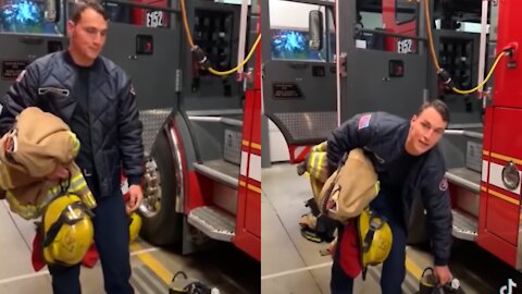 Firefighter Defies Vaccine Mandate And Announces His Resignation On Video