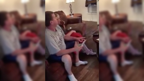 Father's Reaction To Son Returning From Military Is EPIC!