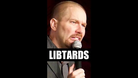 Comedian explains liberal vs libtard