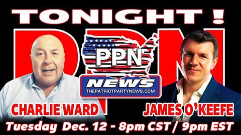 PPN PARTY TIME WITH CHARLIE WARD & JAMES O'KEEFE