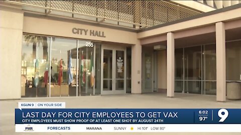 Many Tucson city employees remain unvaccinated despite mandate, councilman says