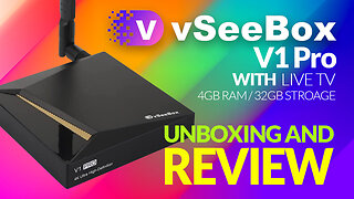 vSeeBox V1 Pro - Android Box With Heat Live And Heat VOD