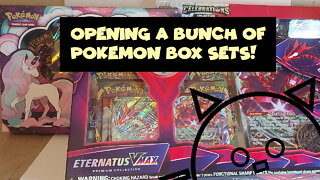 Opening 3 Pokemon Box Sets!