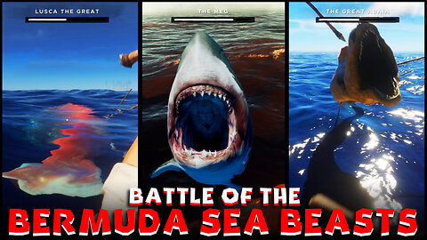 Battle of the Bermuda Sea Beasts in STRANDED DEEP