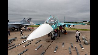 Su-34 ruso contra los objetos de la OTAN/Ucrania en el frente de Zaporozhye