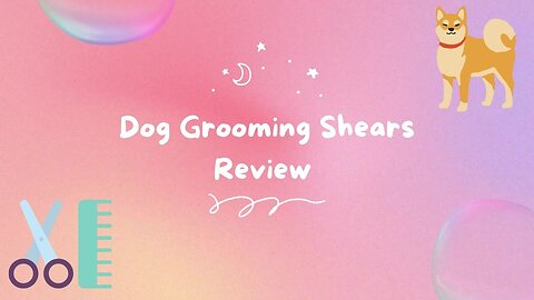 Dog Grooming Shears