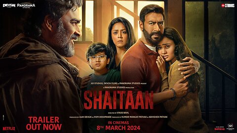 Shaitaan Trailer - Ajay Devgn, R Madhavan, Jyotika - Jio Studios, Devgn Films, Panorama Studios