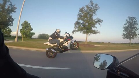 GSXR 1000 wheelie time