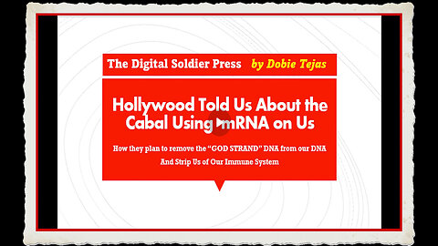 Hollywood Warned Us about mRNA in 2016