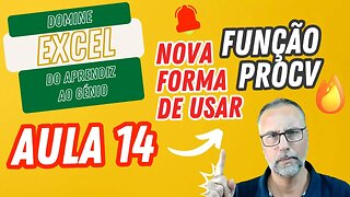 Domine o Excel do Aprendiz ao Génio | Aula 14 ! PROCV + FUNÇÃO SELECIONAR