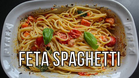 Feta Spaghetti | Simple Homemade Recipe | JorDinner