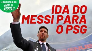 Ida do Messi para o PSG | Momentos