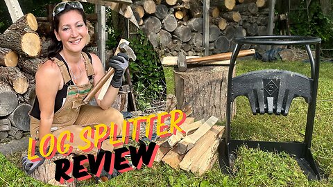WATCH BEFORE YOU BUY! What you need to know about the Amazon SnugNiture Kindling Log Splitter Review