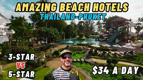 Amazing Beach Hotels in Phuket Thailand {3 star vs 5 star}