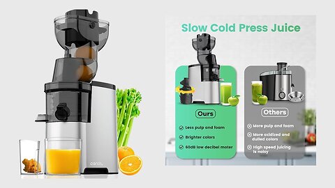 Maximizing the Potential of 300W 3.5-inch Slow Cold Press Juicers"