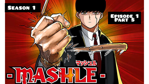 Mashle: Magic and Muscles episode 1 part 5 with English subtitles