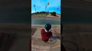 Hyperlapse of biking