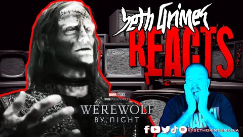 Werewolf By Night Official Trailer REACTION | #werewolfbynight #disneyplus #trailerreaction #mcu