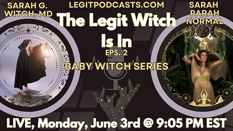 #MagicalMonday with The Legit Witch Is In