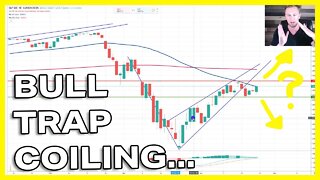 Bull Trap Is Coiling (Will We See a MASSIVE Stock Market Crash) | SP500 Technical Analysis Update