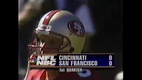 1996-10-20 Cincinnati Bengals vs San Francisco 49ers