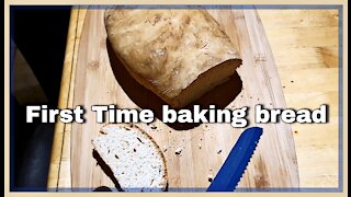 Baking bread for the first time