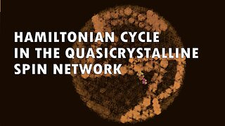 Hamiltonian Cycle in the Quasicrystalline Spin Network