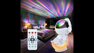 Rossetta Star Projector, Galaxy Projector for Bedroom, Bluetooth Speaker and White
