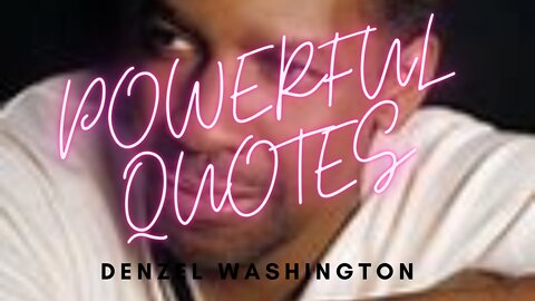 Denzel Washington How to fail (TellMeHow)