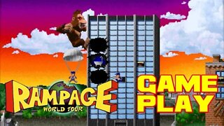 Rampage World Tour - Arcade Gameplay 😎Benjamillion