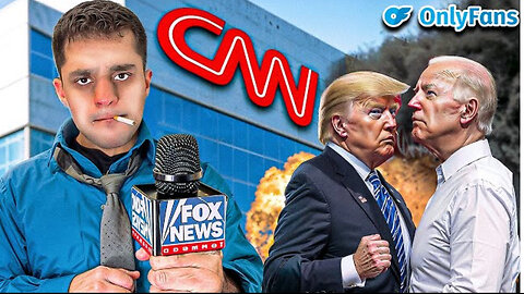 Fake Fox News Reporter Prank at CNN Headquarter #foxnews #onlyfans