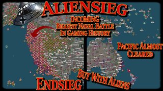 ITS HAPPENING Biggest Naval Battle In Gaming History! The Aliensieg #34