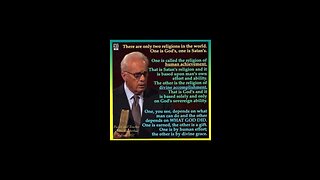 There's only two religions. See what John MacArthur says about it. #biblicaltruth