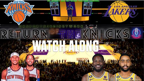 🏀 KNICKS @ L.A LAKERS WATCH-ALONG KNICK Follow Party Live Streaming Scoreboard, Play-By-Play,