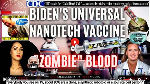 Dr. Ana Mihalcea - Biden's Universal Nanotechnology Vaccine & "Zombie" Blood (Links in description)