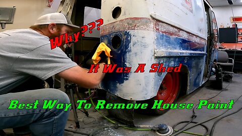 The Best Way To Remove Oil Based House Paint From A Car!
