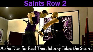 Saints Row 2- With Commentary- Ronin Mission/Johnny Stabbed, Aisha Dies/ Drug Trafficking Activity
