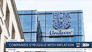 Companies struggle with inflation
