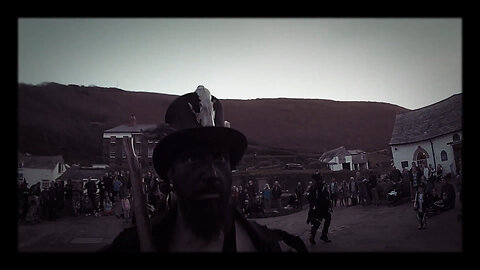 Beltane Border Morris - Stone Circle - Boscastle's Dark Gathering 2015