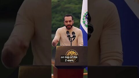 Nayib Bukele the President of El Salvador aka Bitcoin country opens a new hydroelectric plant