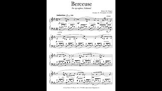 "Berceuse" by Robert W. Padgett