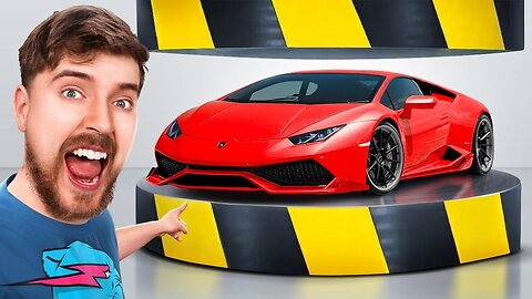 "Hydraulic Press Vs Lamborghini"