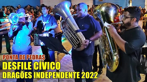 BANDA MARCIAL DRAGÕES INDEPENDENTE 2022 No 41°FASTBANFAS 2022 - ENCONTRO DE BANDAS E FANFARRAS 2022