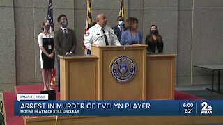 Suspect charged in connection to murder of Evelyn Player at Baltimore City church