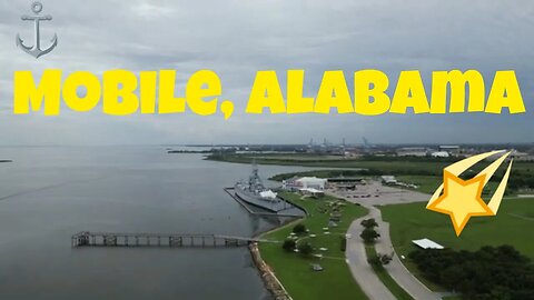 Enchanting Aerial Expedition Flying Over Mobile, Alabama