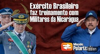 Exército Brasileiro participa de treinamento com militares da Nicarágua - By Mundo Polarizado
