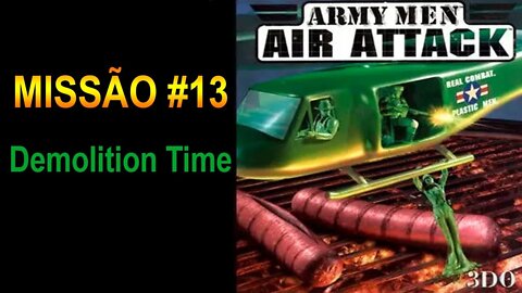 [PS1] - Army Men: Air Attack - [Missão 13 - Demolition Time] - 1440p